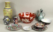 GROUP ASIAN PORCELAIN ITEMSGro