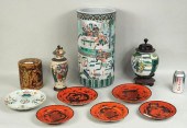 GROUP ASIAN PORCELAIN & POTTER