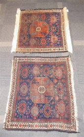 Group assorted rugs    A pair