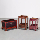 GROUP CHINESE STYLE SIDE TABLE
