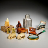 GROUP CHINESE TABLE ARTICLES,