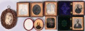 GROUP DAGUERREOTYPES, TINTYPES