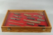GROUP EARLY INUIT IVORY WOOD &