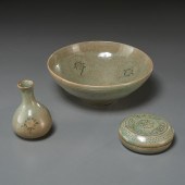 GROUP EARLY KOREAN CELADON GLA