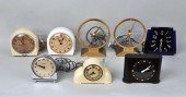 GROUP EIGHT MCM TABLE CLOCKSco
