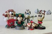 GROUP, FIVE TASMANIAN DEVIL FI