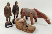 GROUP FOLK ART WOOD CARVINGSGr