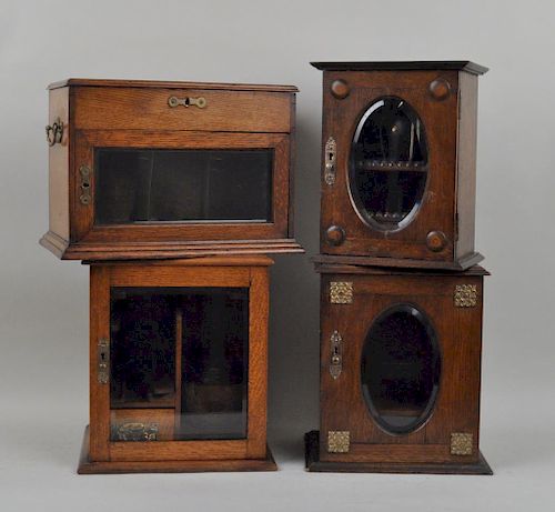 GROUP FOUR ENGLISH VICTORIAN OAK