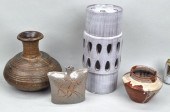 GROUP FOUR MODERN POTTERY WARE