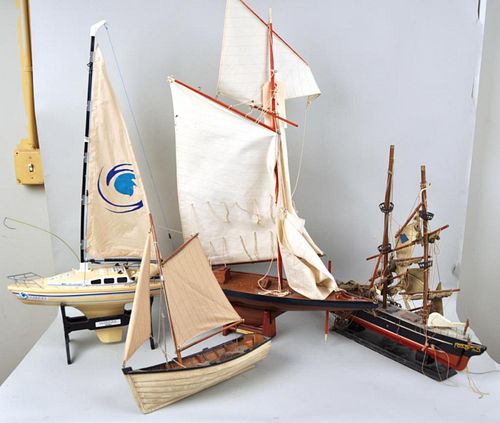 GROUP FOUR SHIP MODELScomprising