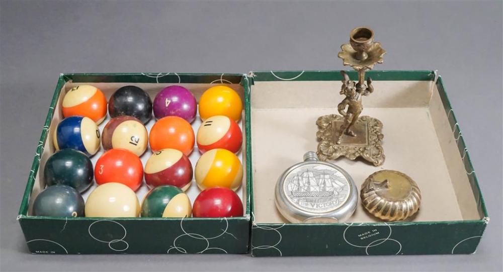 GROUP INCLUDING 16 BELGIAN BILLIARD
