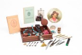 GROUP INCLUDING FLASKS AND STR