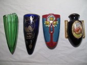 Group lot assorted glass and p