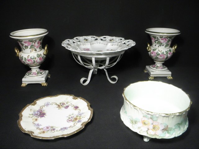 Group lot of assorted floral