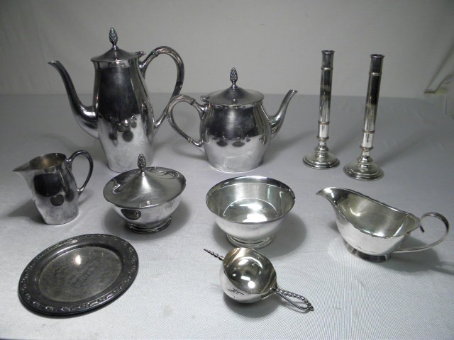 Group lot of assorted silver