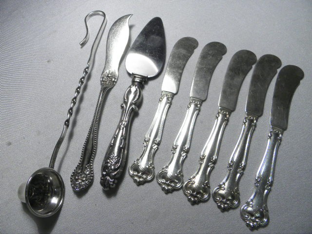 Group lot of assorted sterling