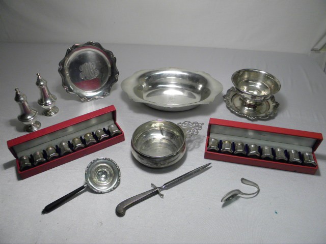 Group lot of assorted sterling