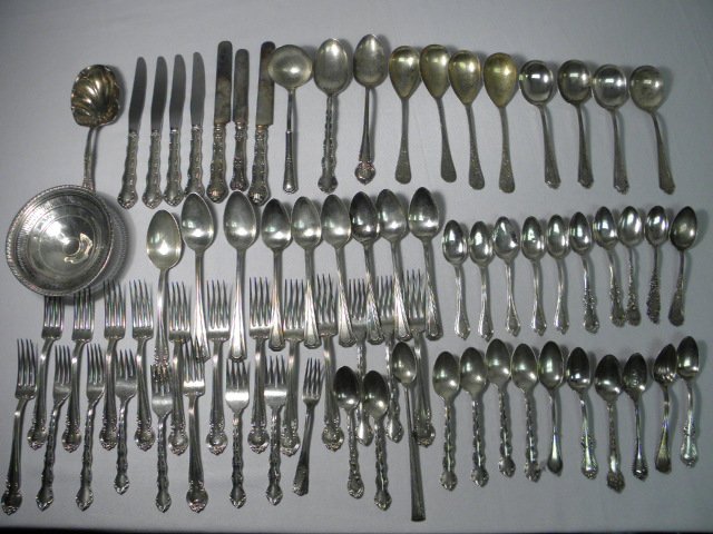Group lot of assorted sterling
