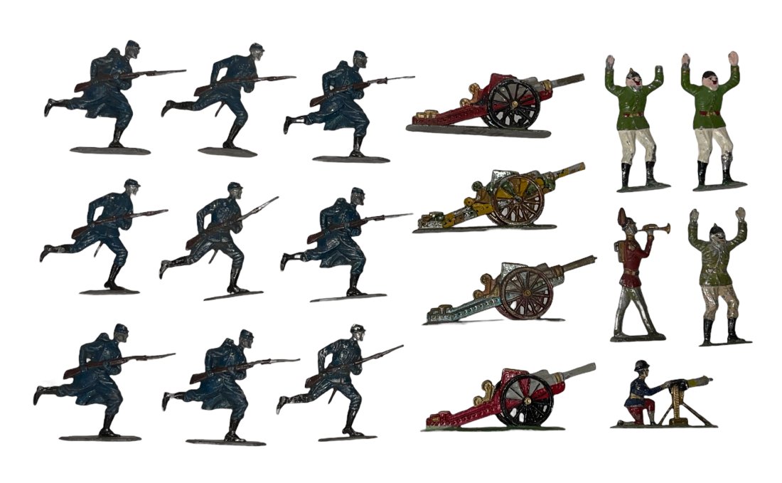 GROUP LOT OF GERMAN CAST LEAD