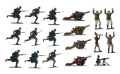 GROUP LOT OF GERMAN CAST LEAD