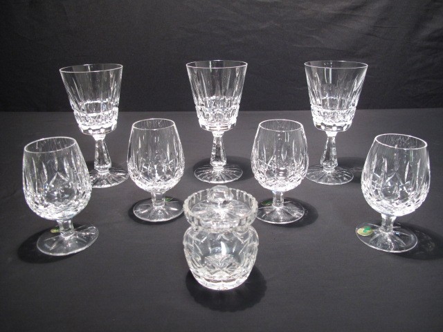 Group lot of Waterford crystal