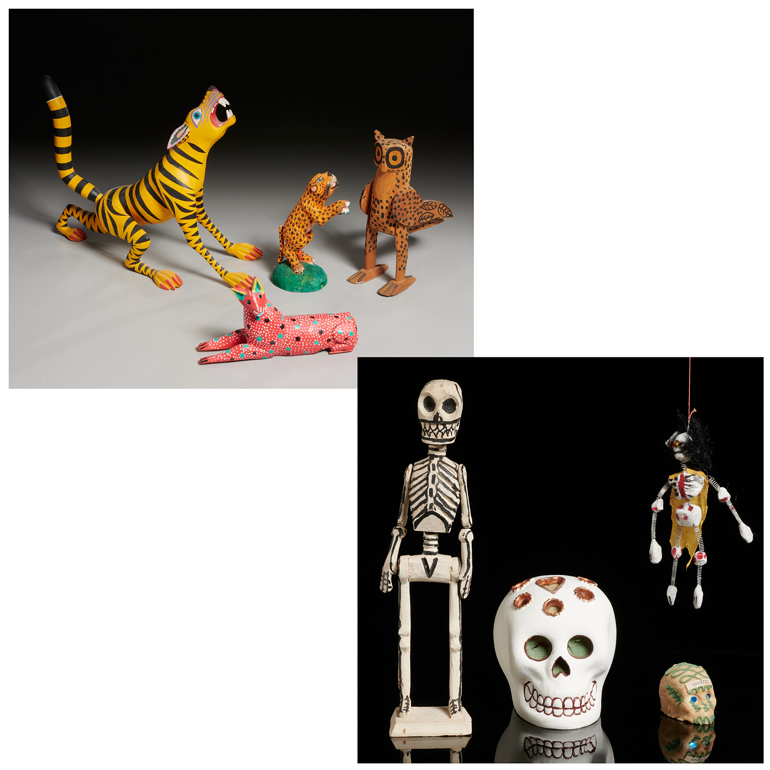 GROUP MEXICAN ALEBRIJE & DAY OF THE
