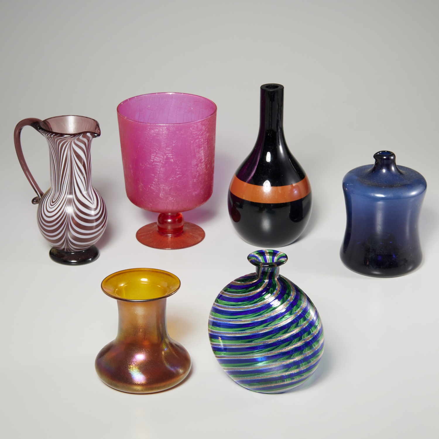GROUP MODERNIST STUDIO GLASS, INCL.