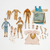 GROUP NEAPOLITAN CRECHE FIGURE