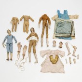 GROUP NEAPOLITAN CRECHE FIGURE