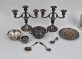GROUP NINE ASSORTED STERLING/P