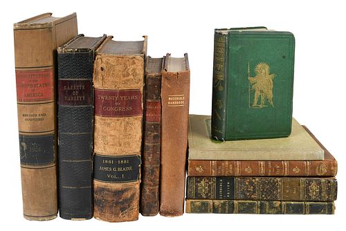 GROUP OF 10 ASSORTED ENGLISH