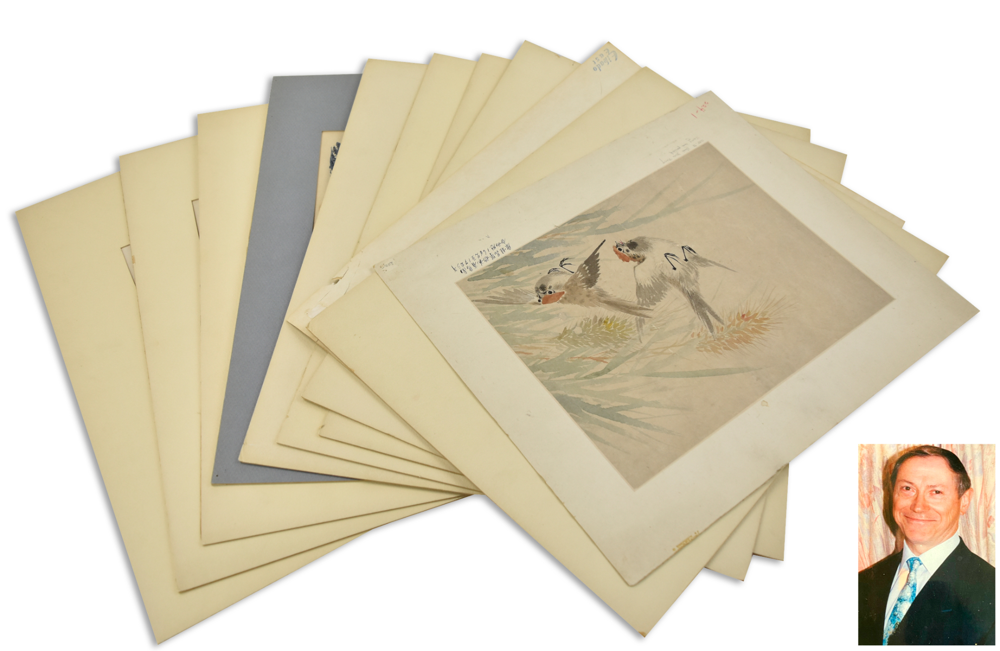 GROUP OF 10 CHINESE PAINTING,