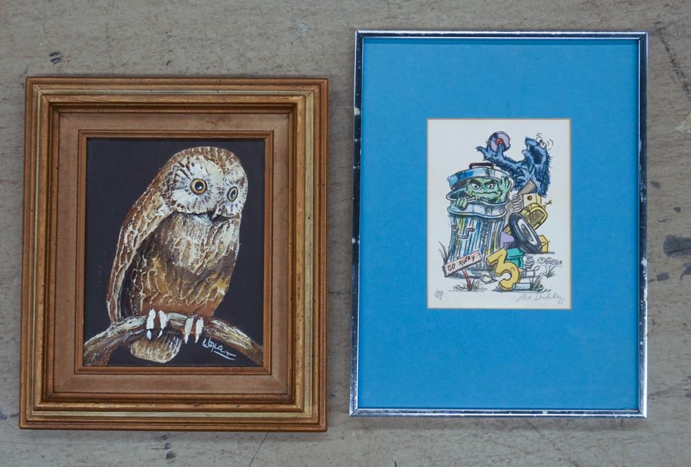 GROUP OF 10 FRAMED WORKS OF