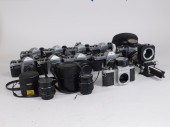 GROUP OF 10 PENTAX 35MM SLR CA