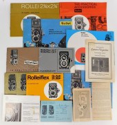GROUP OF 10 ROLLEIFLEX TLR CAM