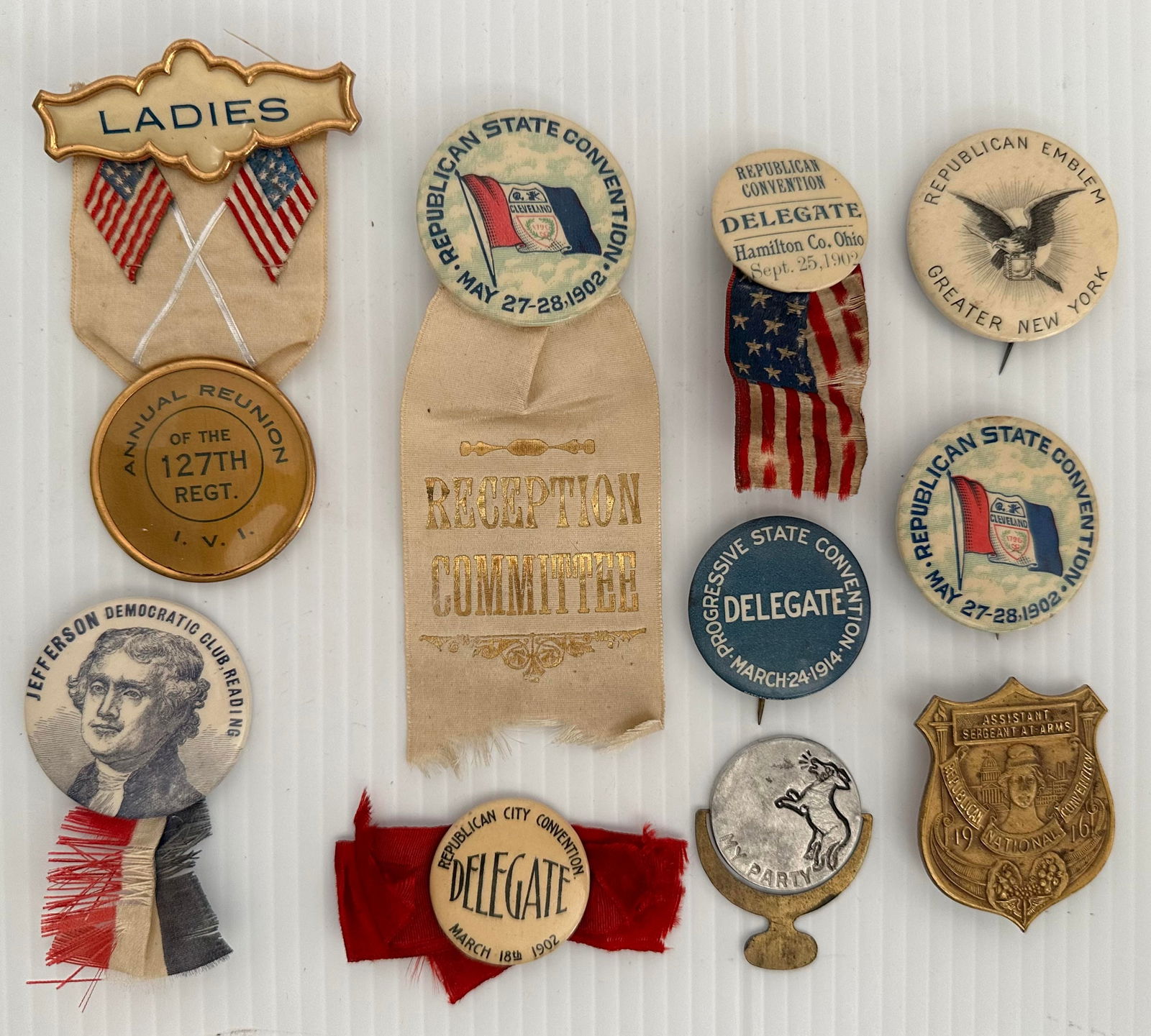 GROUP OF 10 UNIQUE C1900