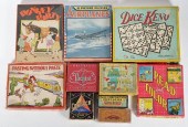 GROUP OF 10 VINTAGE GAMESLot i