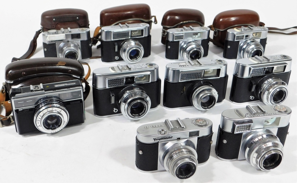GROUP OF 10 VOIGTLäNDER 35MM