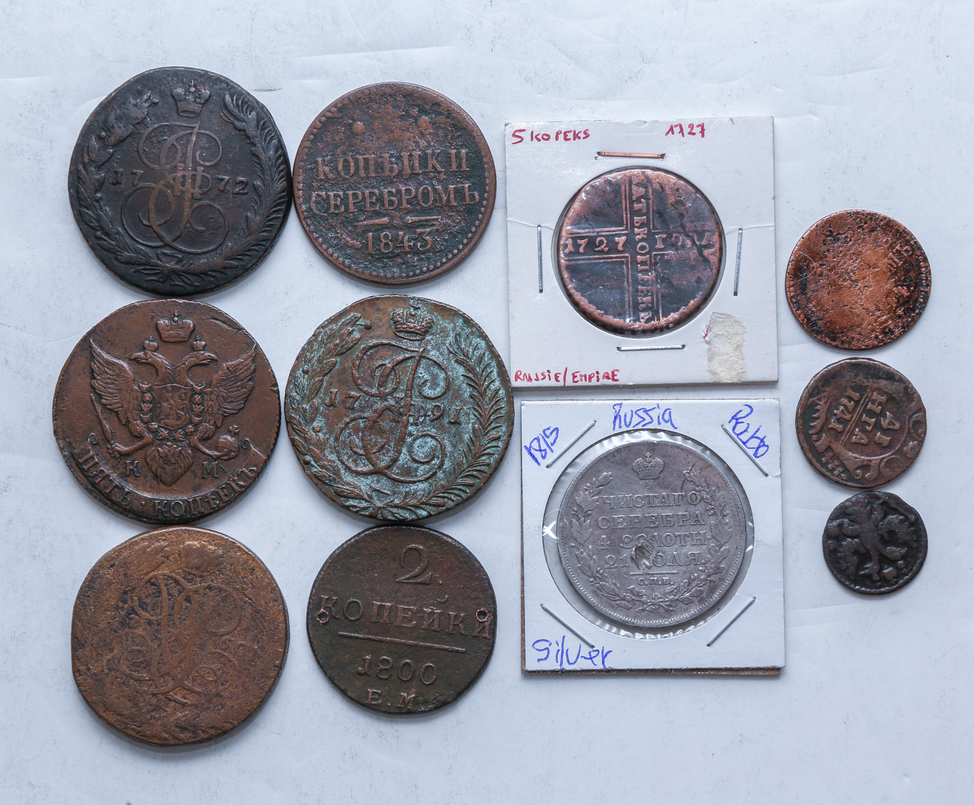 GROUP OF 11 18TH-19TH CENTURY