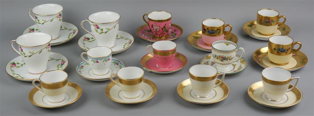 GROUP OF 11 MINTONS DEMITASSE