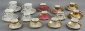 GROUP OF 11 MINTONS DEMITASSE