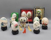 Group of 11 Vintage Hand Paint