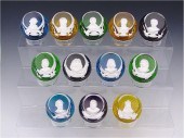 GROUP OF 12 BACCARAT CRYSTAL S
