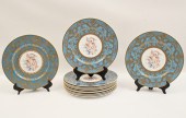 GROUP OF 12 SEVRES STYLE PORCE
