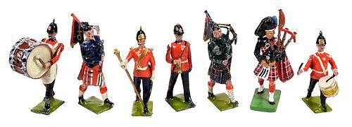 GROUP OF 125 BRITAINS' LEAD TOY