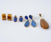 GROUP OF 14 KARAT YELLOW GOLD