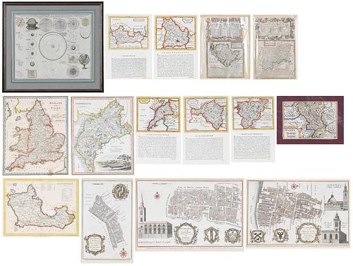 GROUP OF 14 MAPS OF GREAT