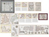 GROUP OF 14 MAPS OF GREAT BRIT