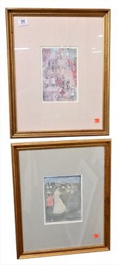 GROUP OF 14 REPRODUCTIONS AFTE