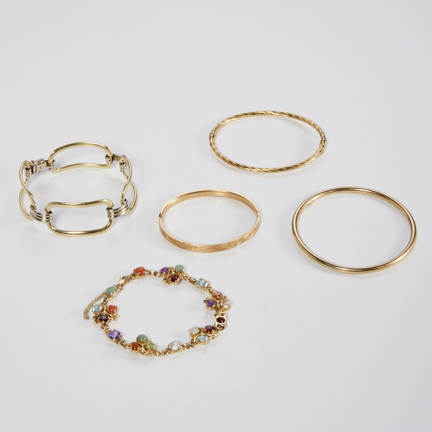 GROUP OF 14K GOLD LADIES